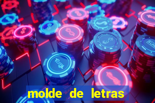 molde de letras feliz natal para imprimir